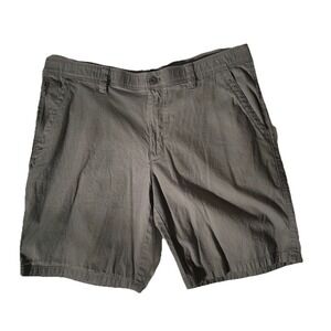 WP Weatherproof Men's Ripstop Utility Cargo Shorts Size 38 Charcoal Grey Gray